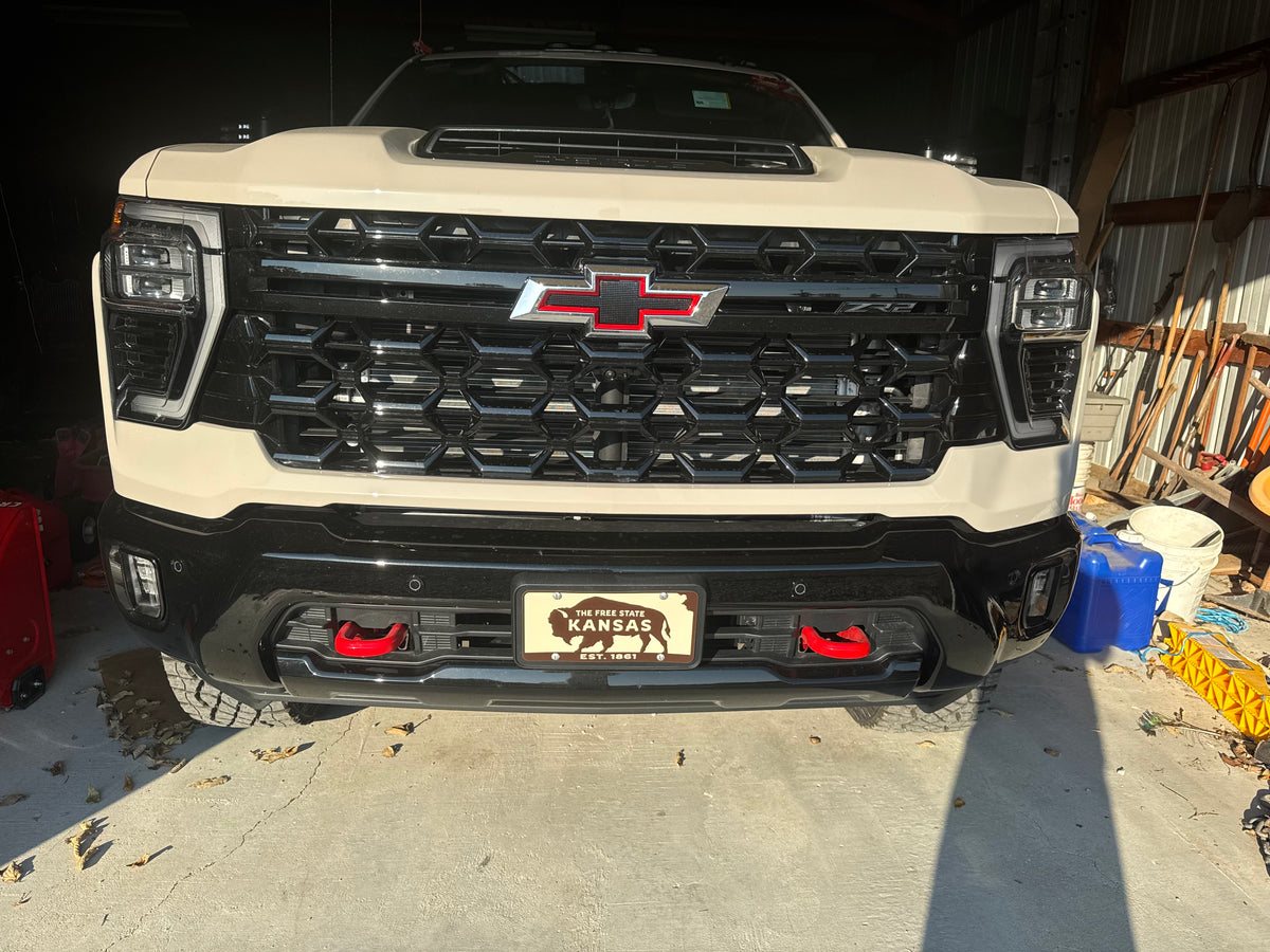 The Free State Buffalo Front License Plate