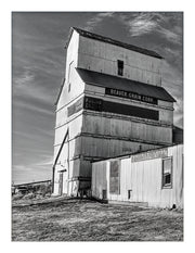 Beaver Kansas Grain Elevator Photographic Print
