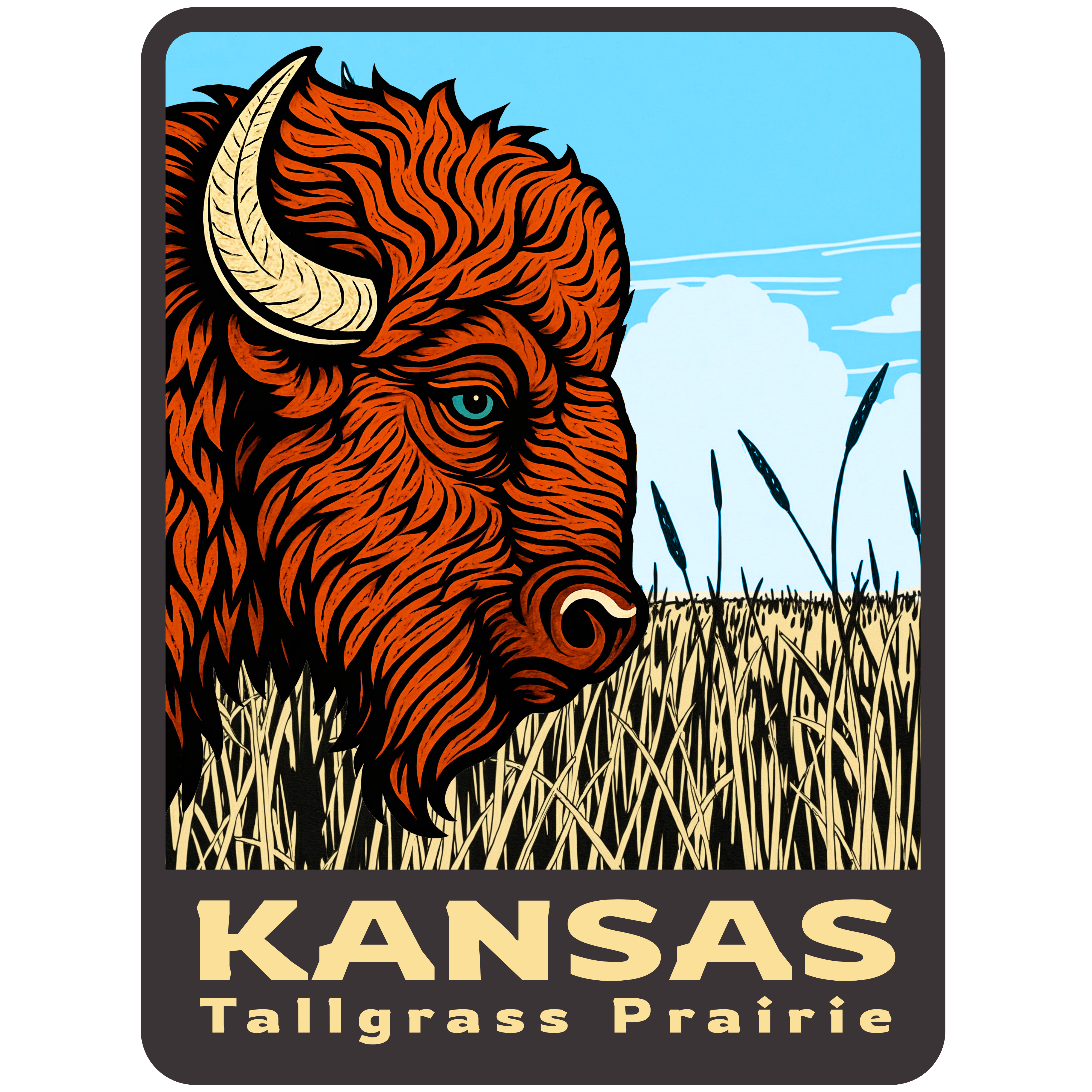 Buffalo Sticker Pack