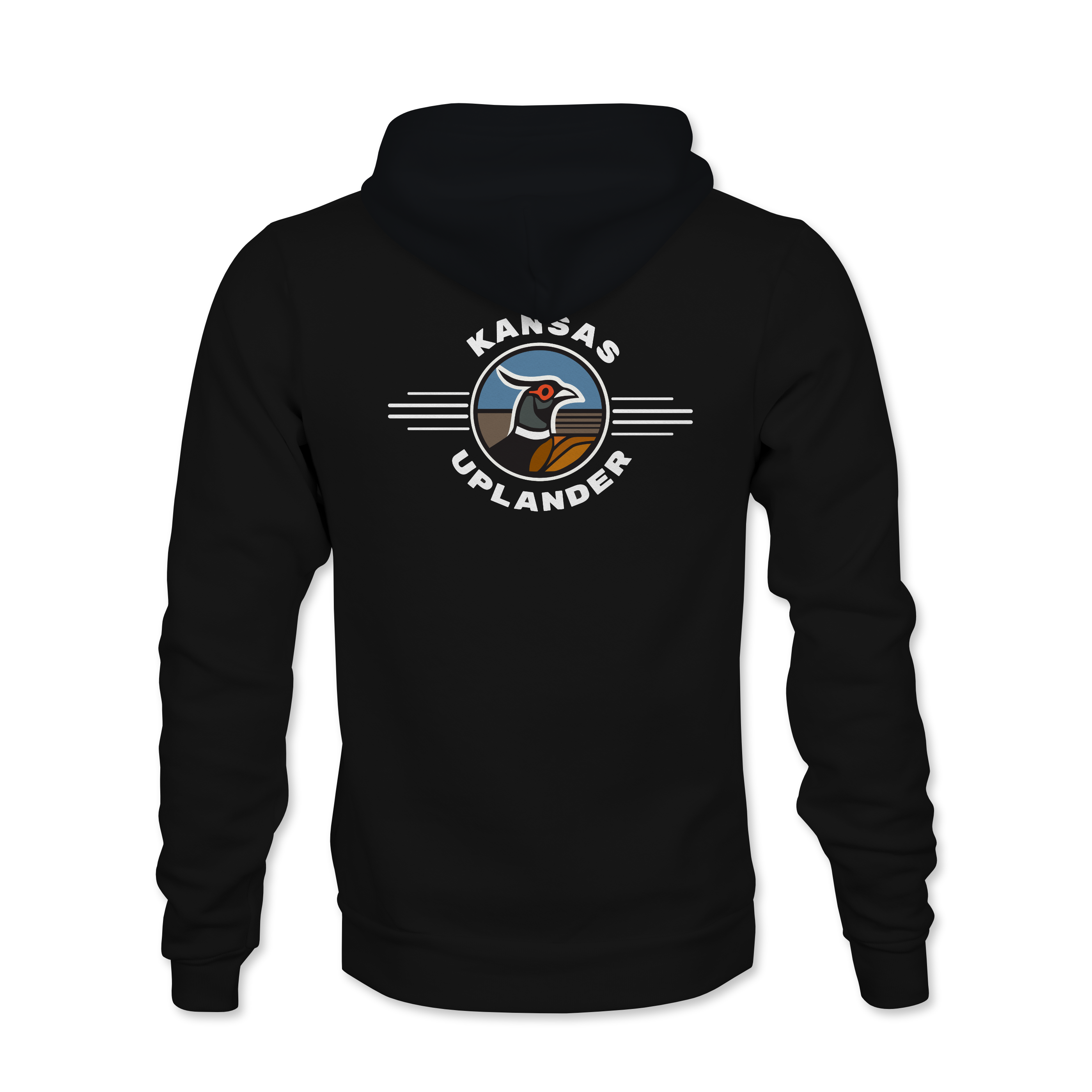 Black Kansas Uplander Hoodie