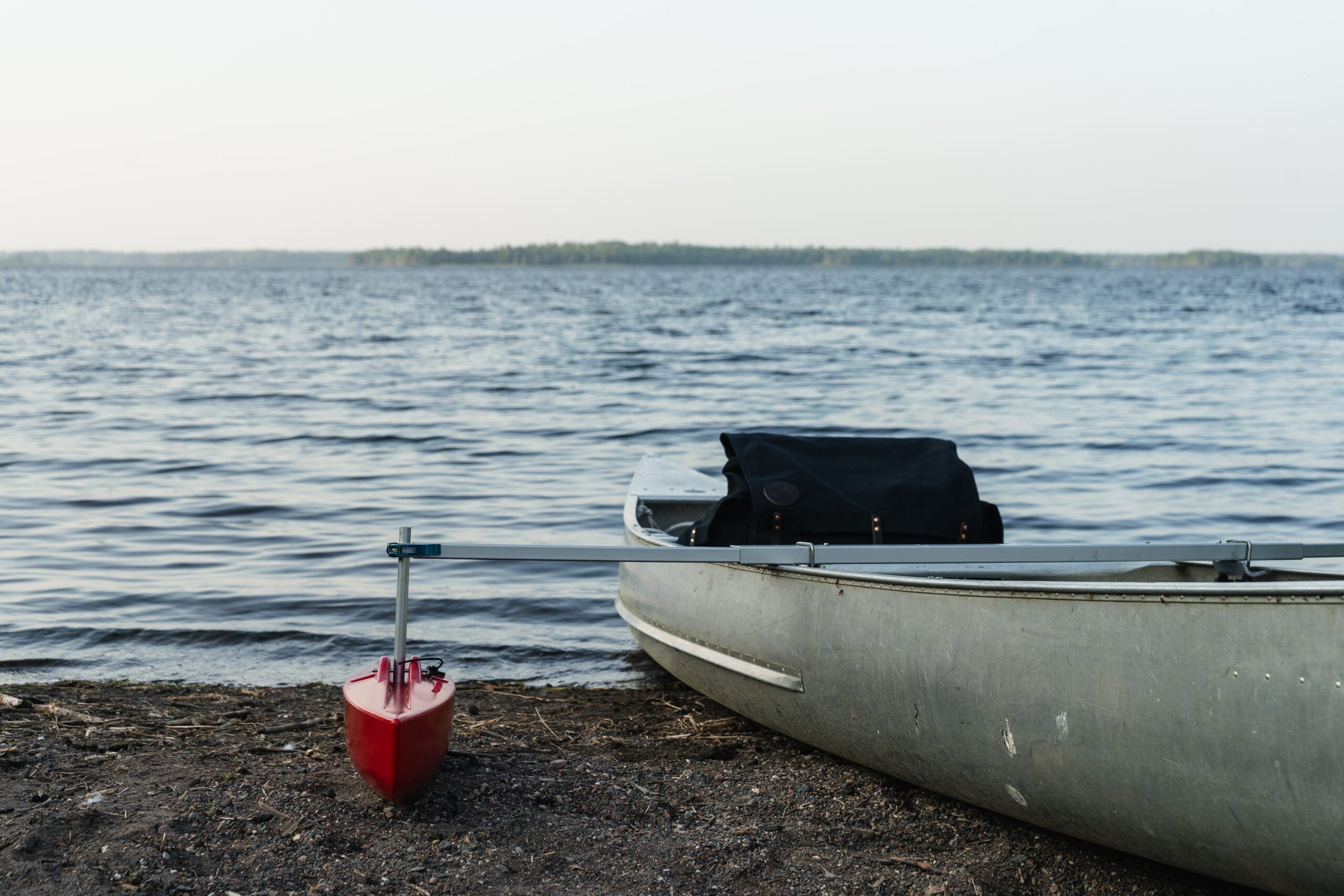 HD Canoe Stabilizer Floats Complete Package