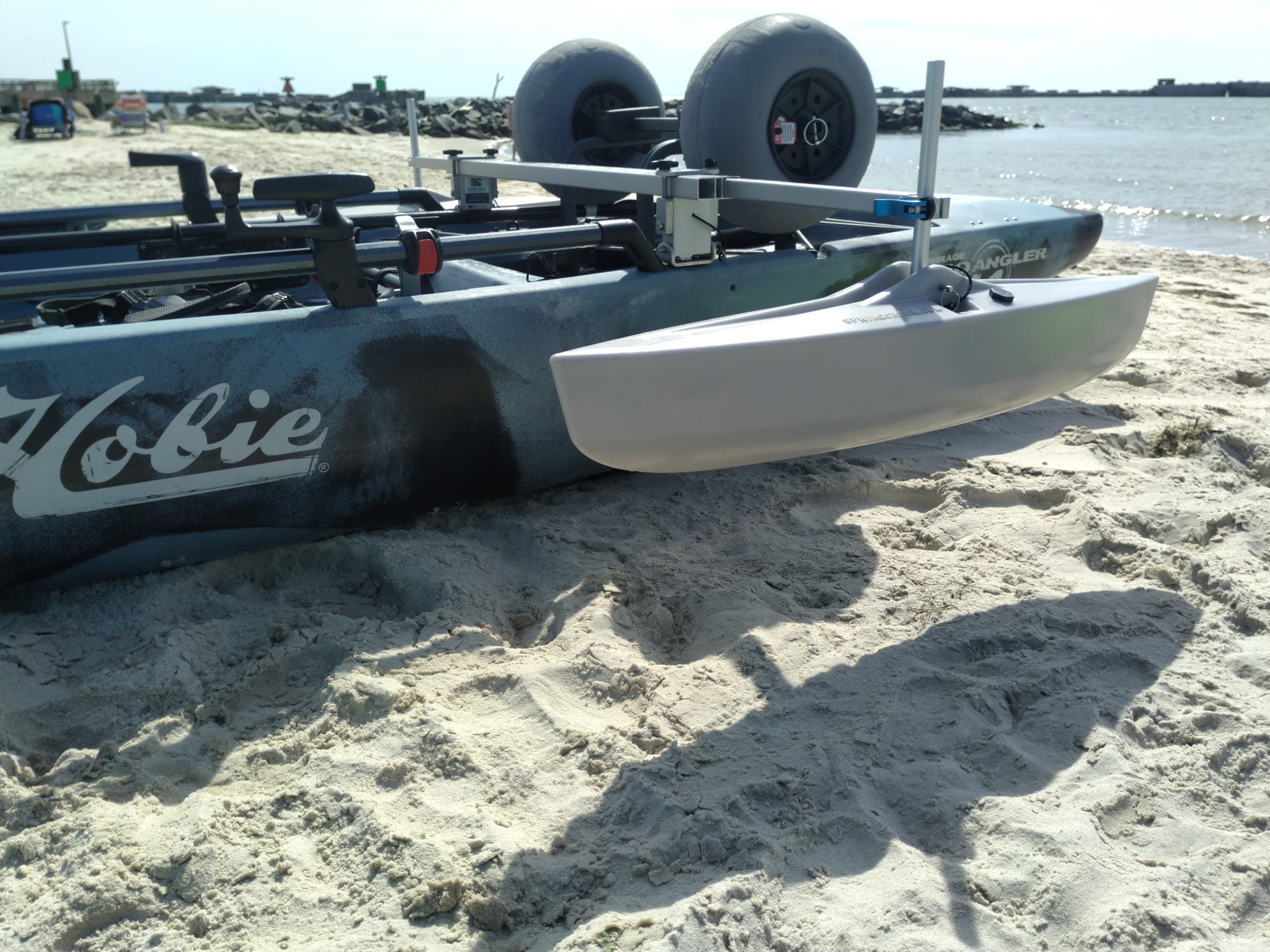 HD Kayak Stabilizer Floats Complete Package