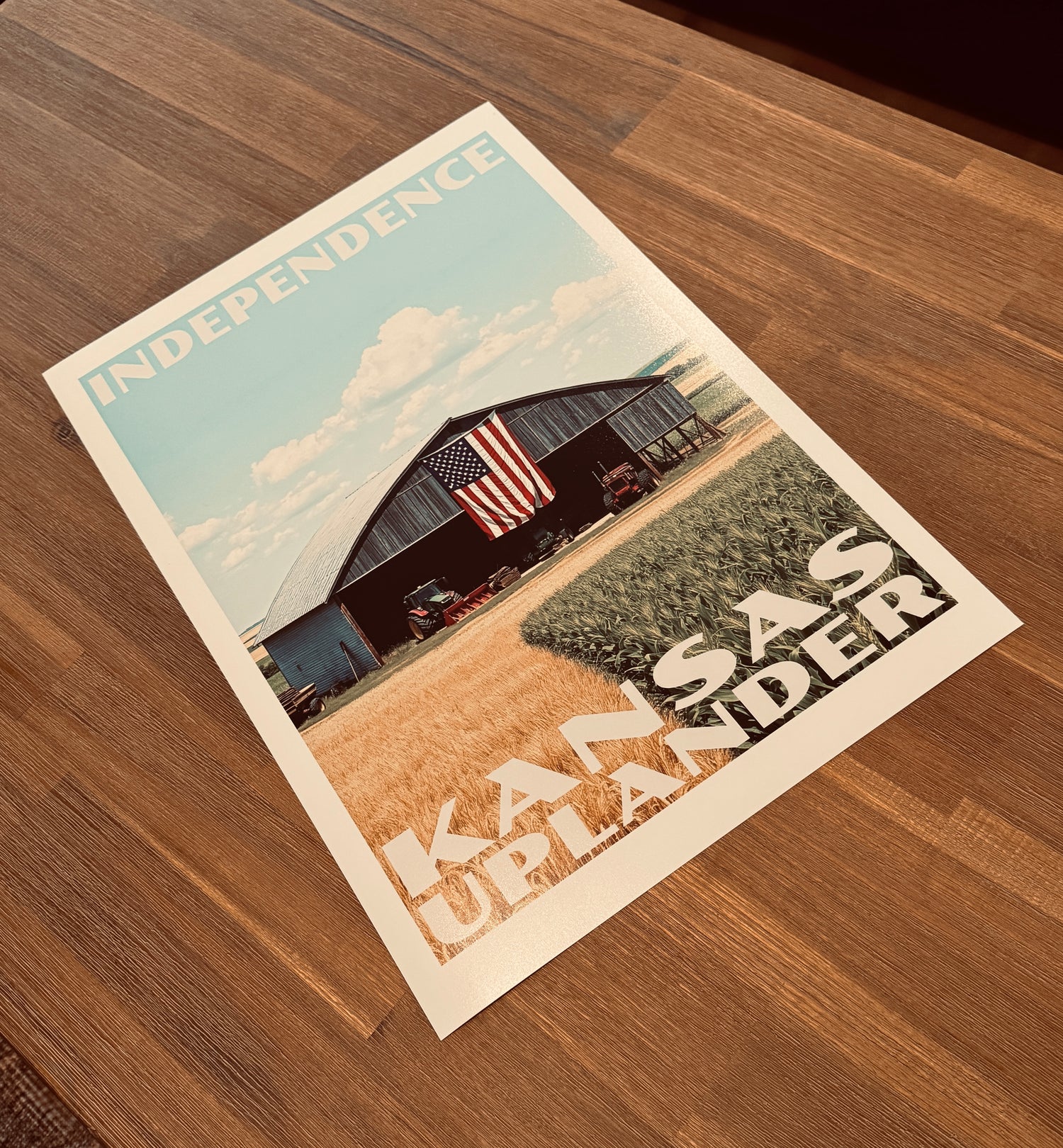 Independence Farm Print