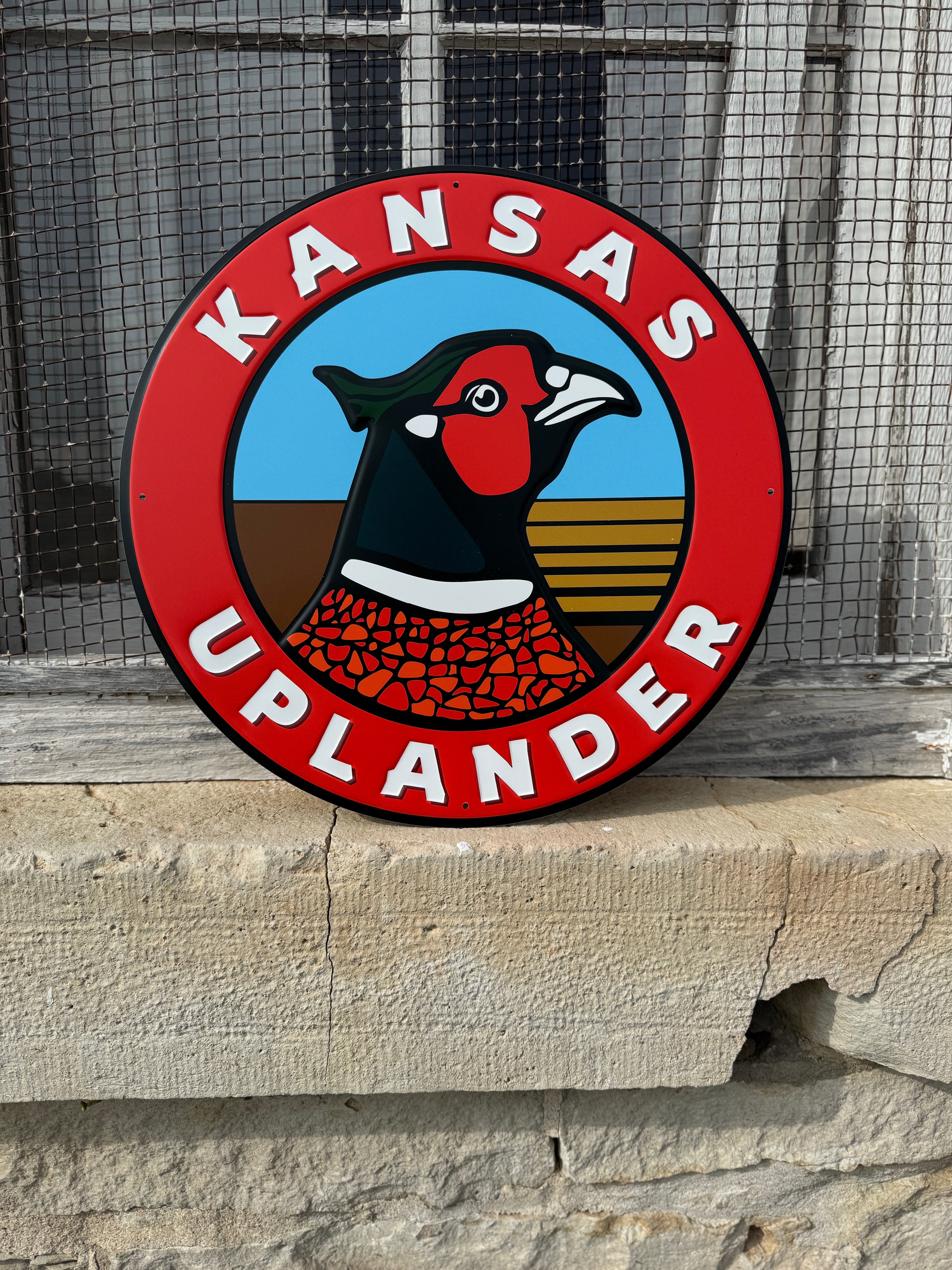Kansas Uplander Round Tin Tacker