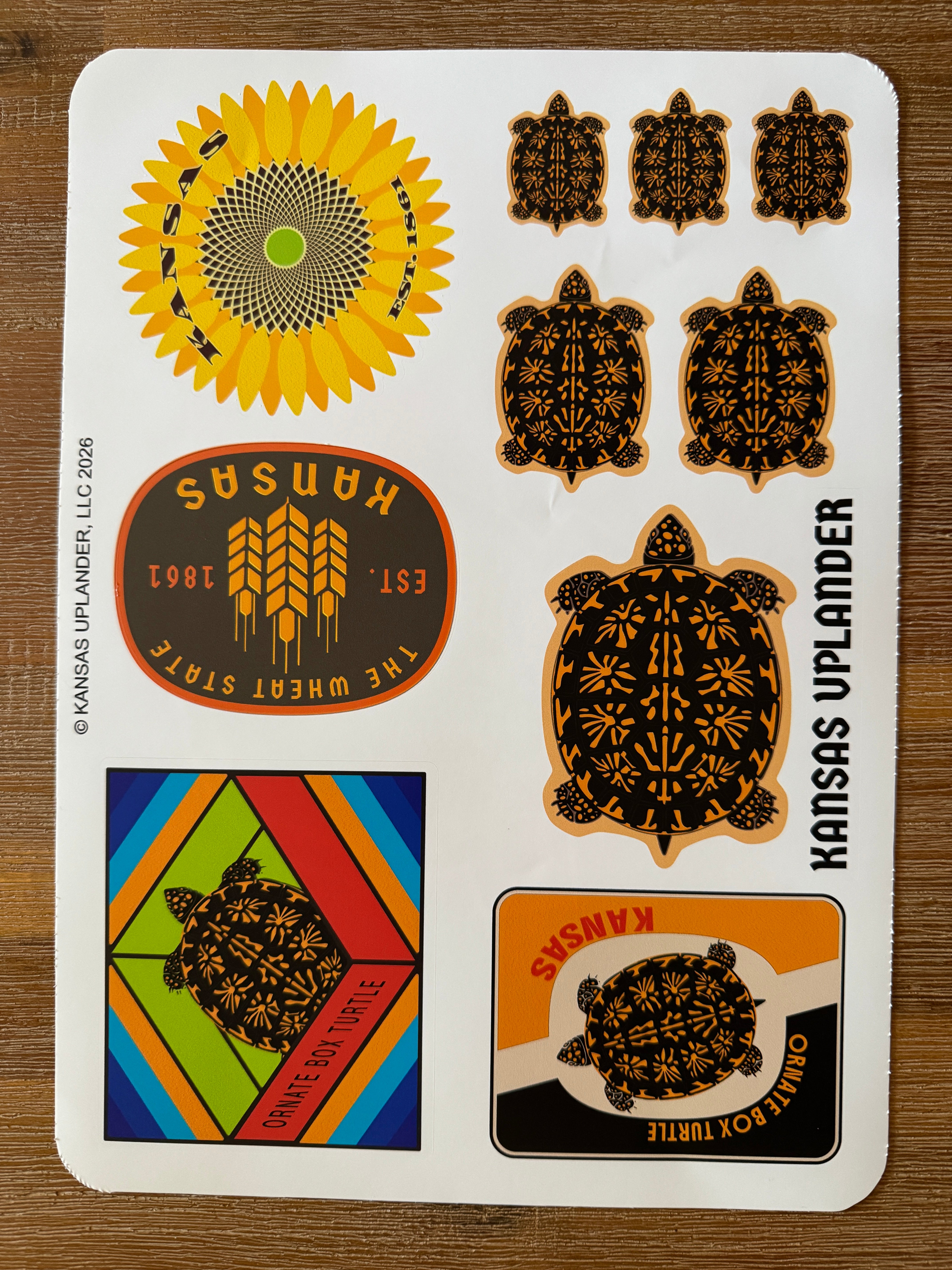 Kansas Sticker Pack I