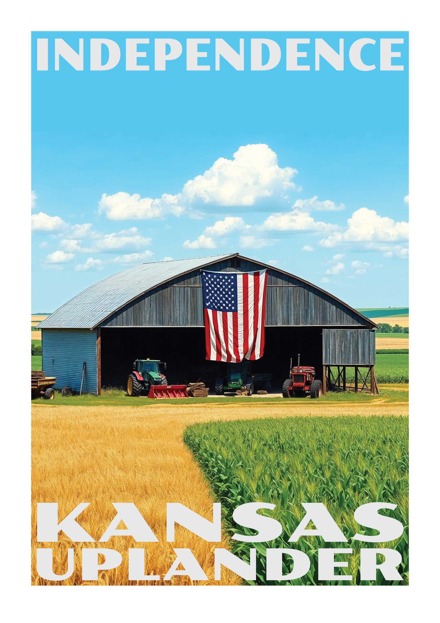 Independence Farm Print