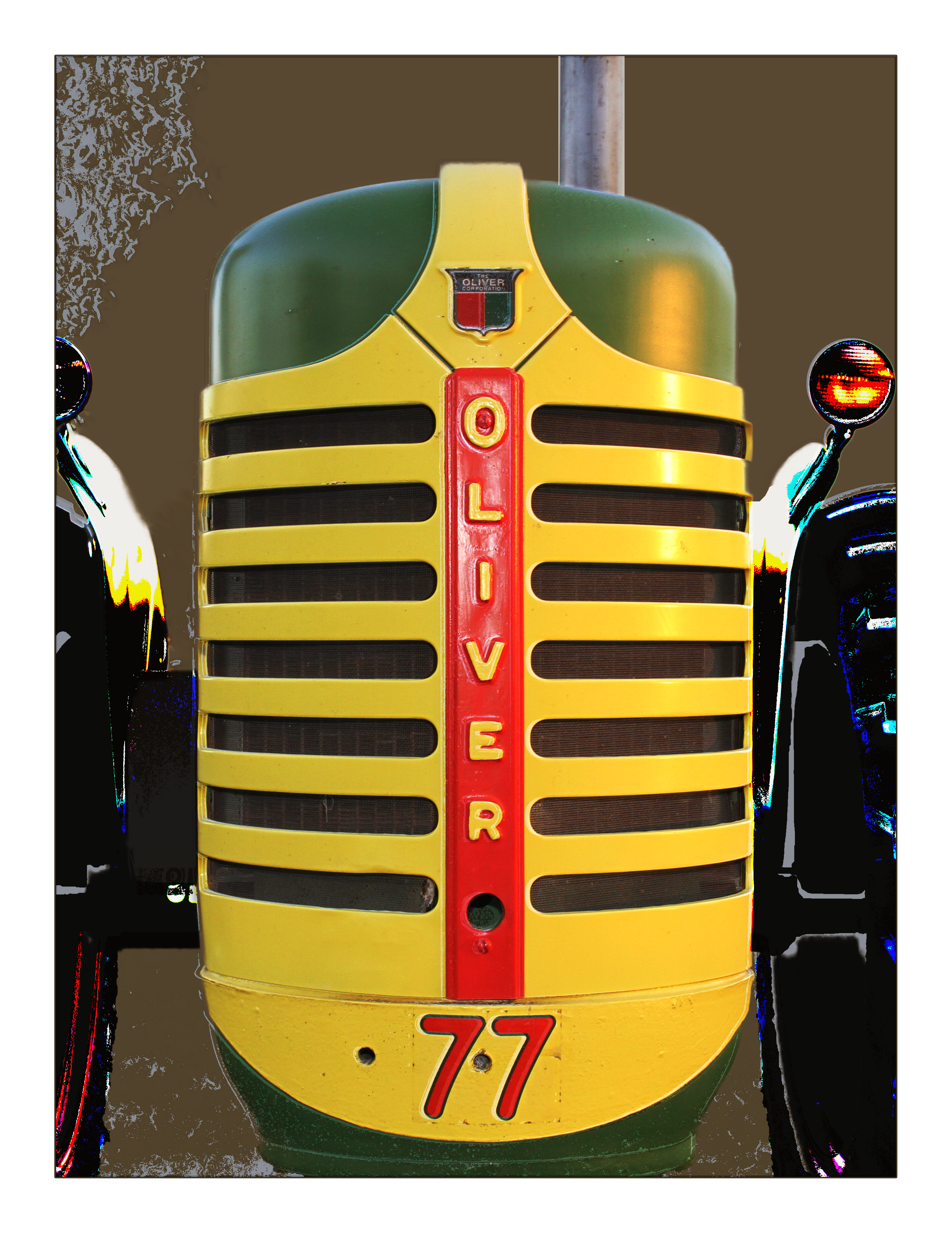 Oliver Row Crop 77. photographic art print