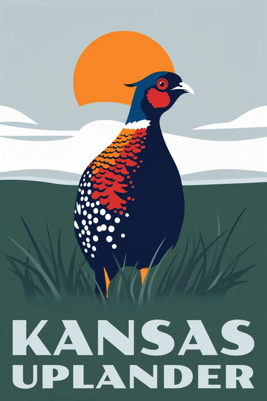 Spring Wheat Pheasant Art Print