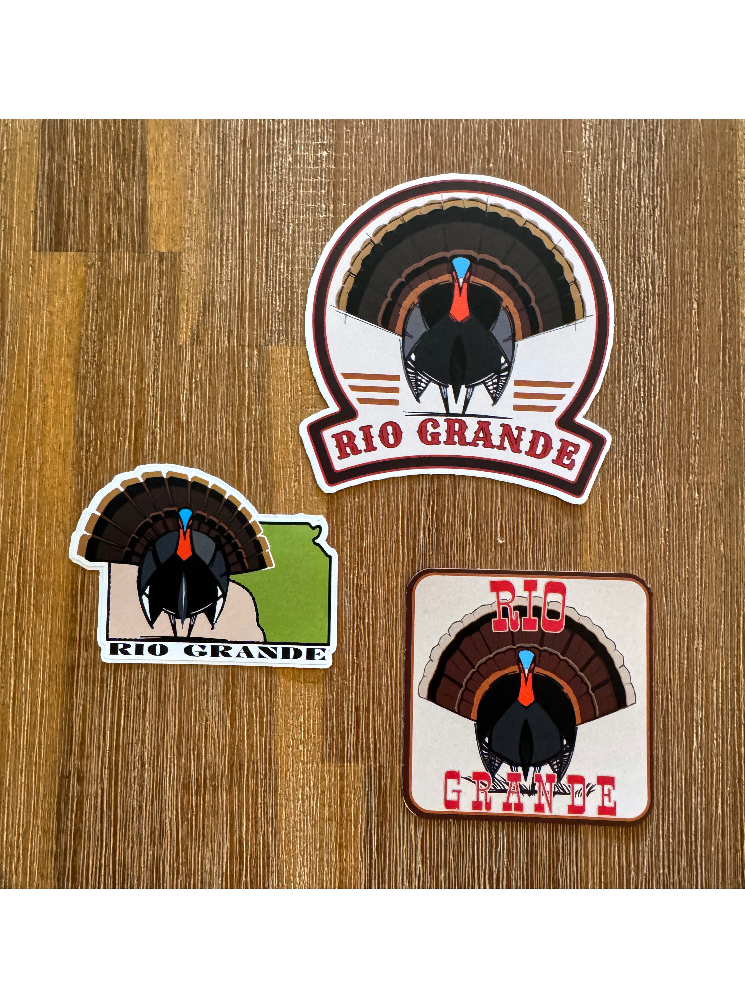 Rio Grande Turkey Sticker Pack