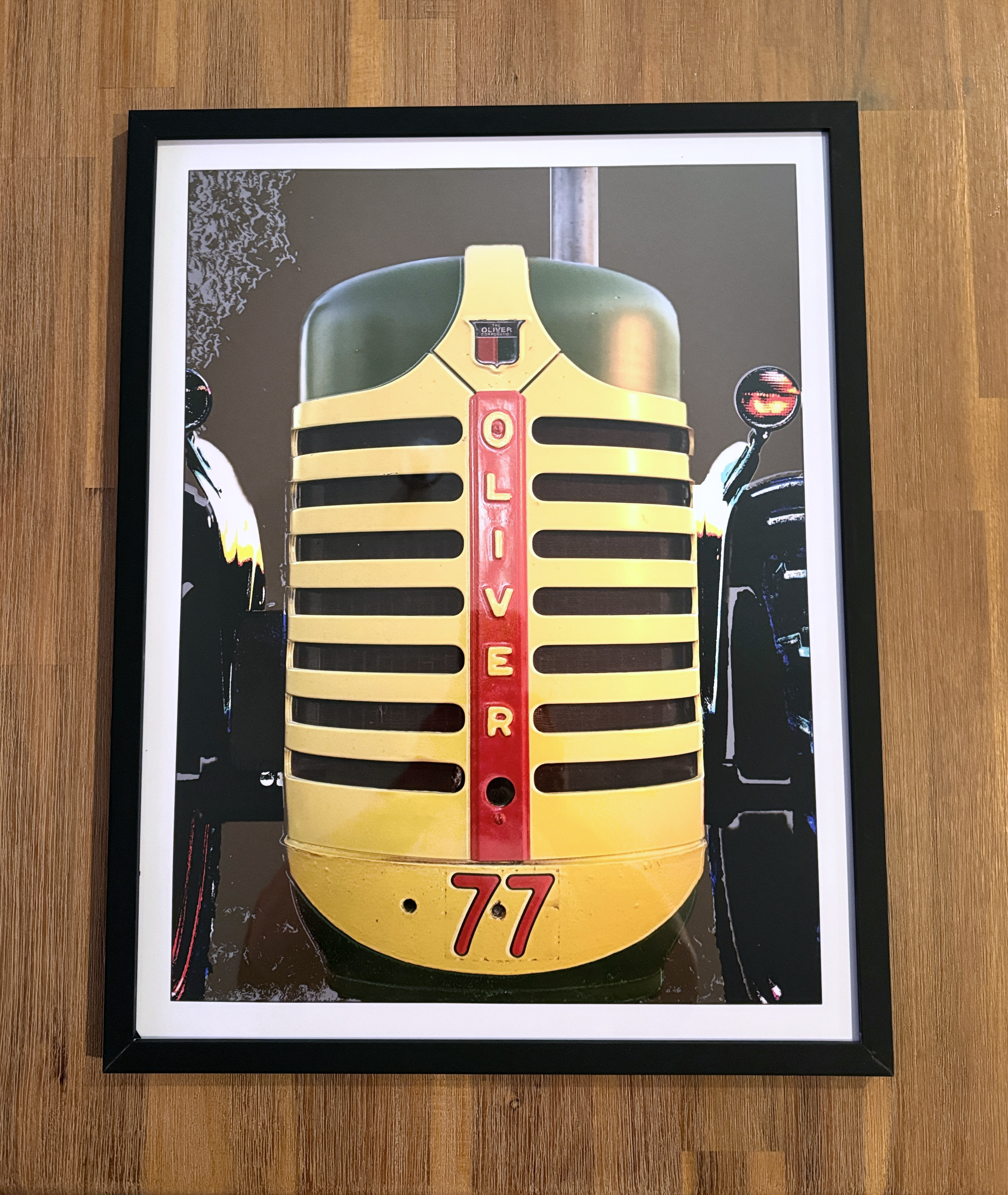 Oliver Row Crop 77. photographic art print