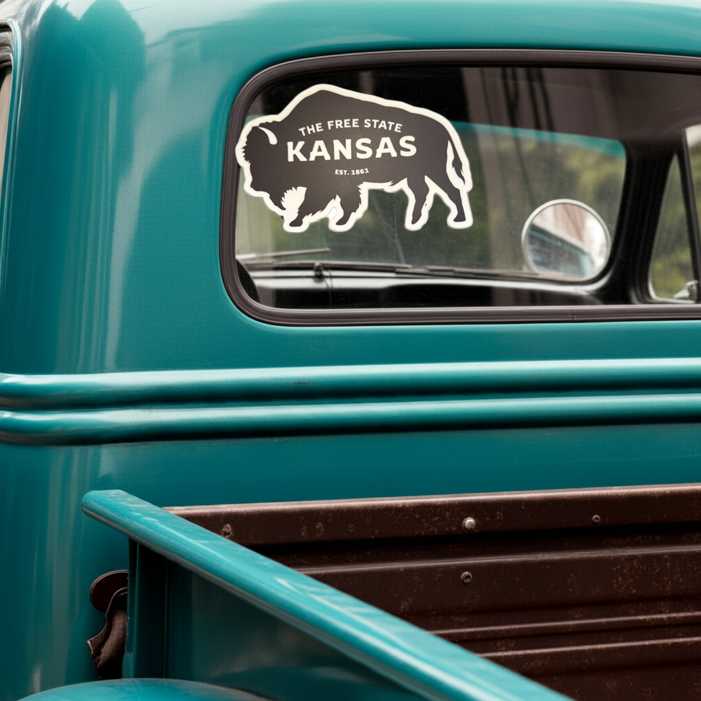 Buffalo Free State Sticker