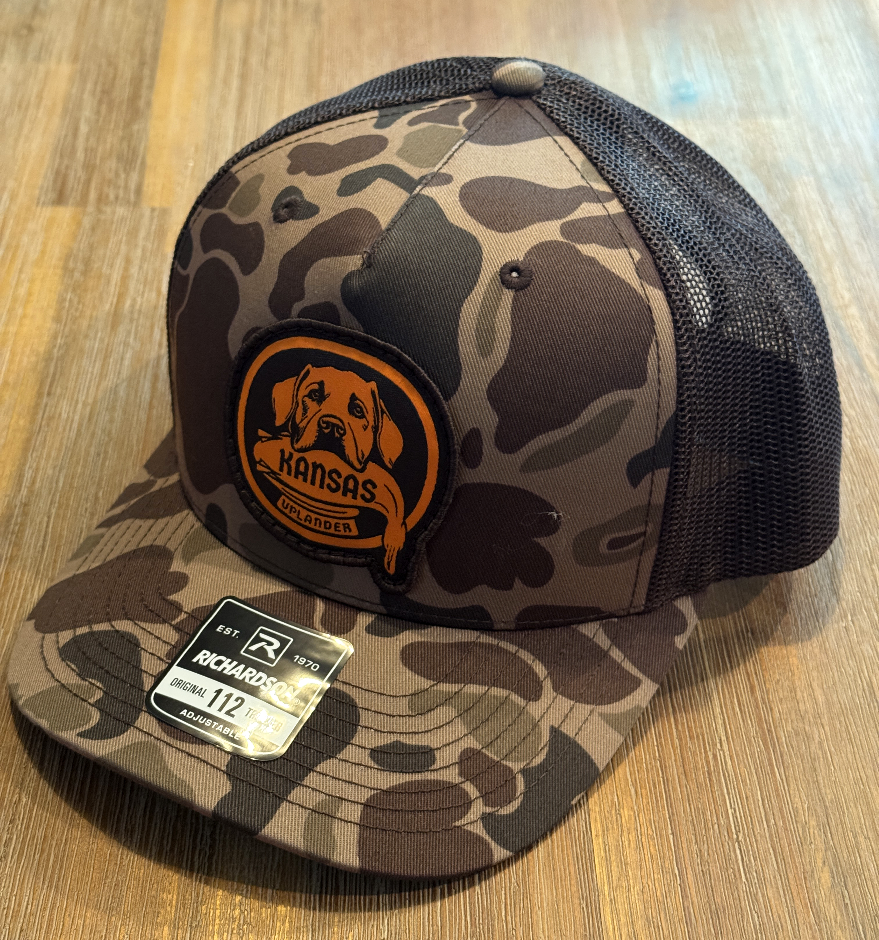 The 'Wade' Dark Camo Trucker