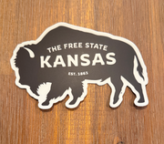 Buffalo Free State Sticker