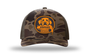 The 'Wade' Dark Camo Trucker
