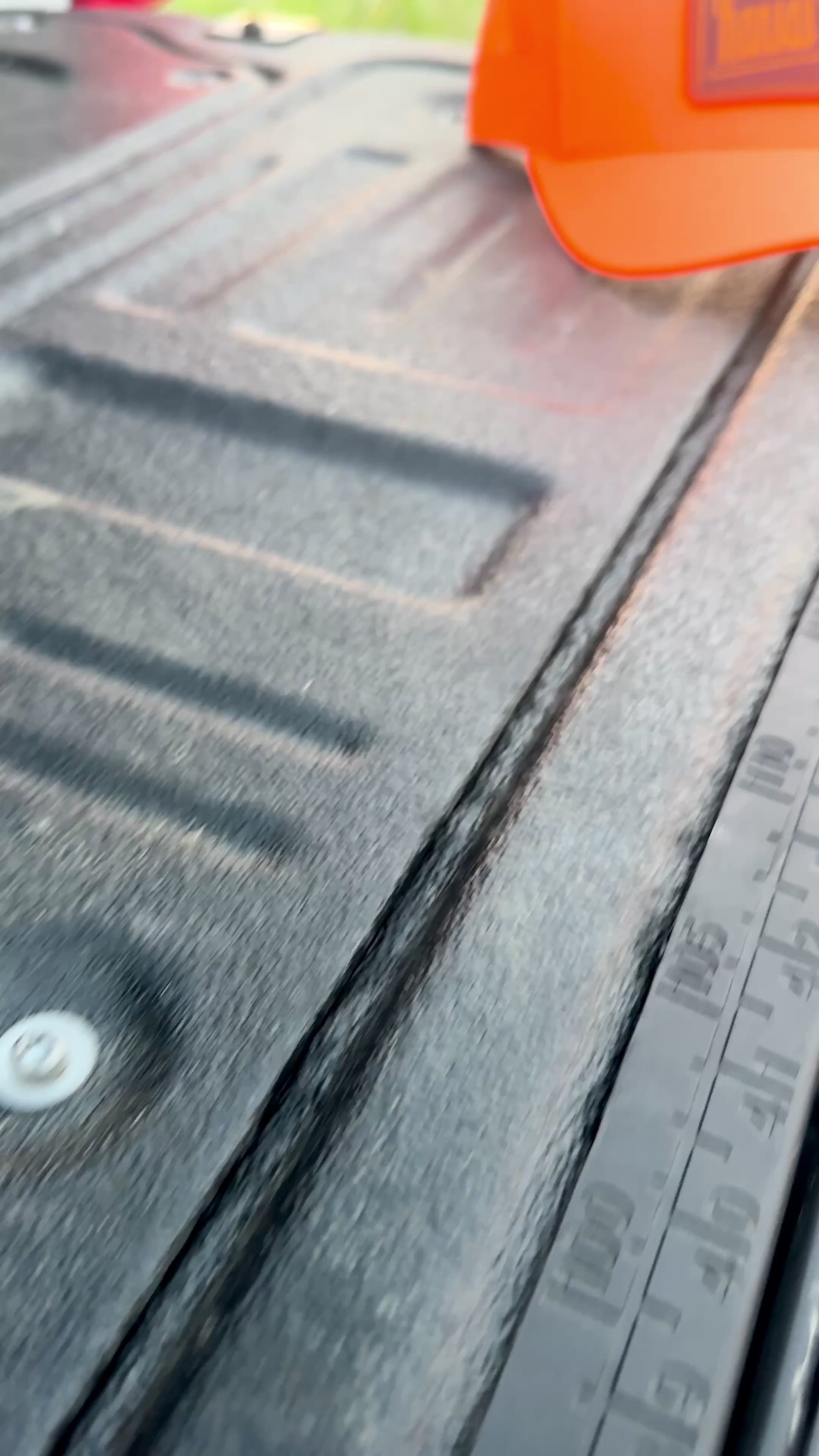 Load video: Blaze Orange Kansas Uplander Trucker